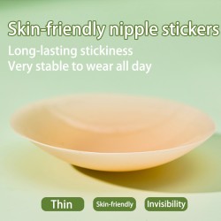 Nipple Covers for Women – Reusable Sticky Silicone Nipple Covers, Seamless Invisible Washable Design with Travel Box